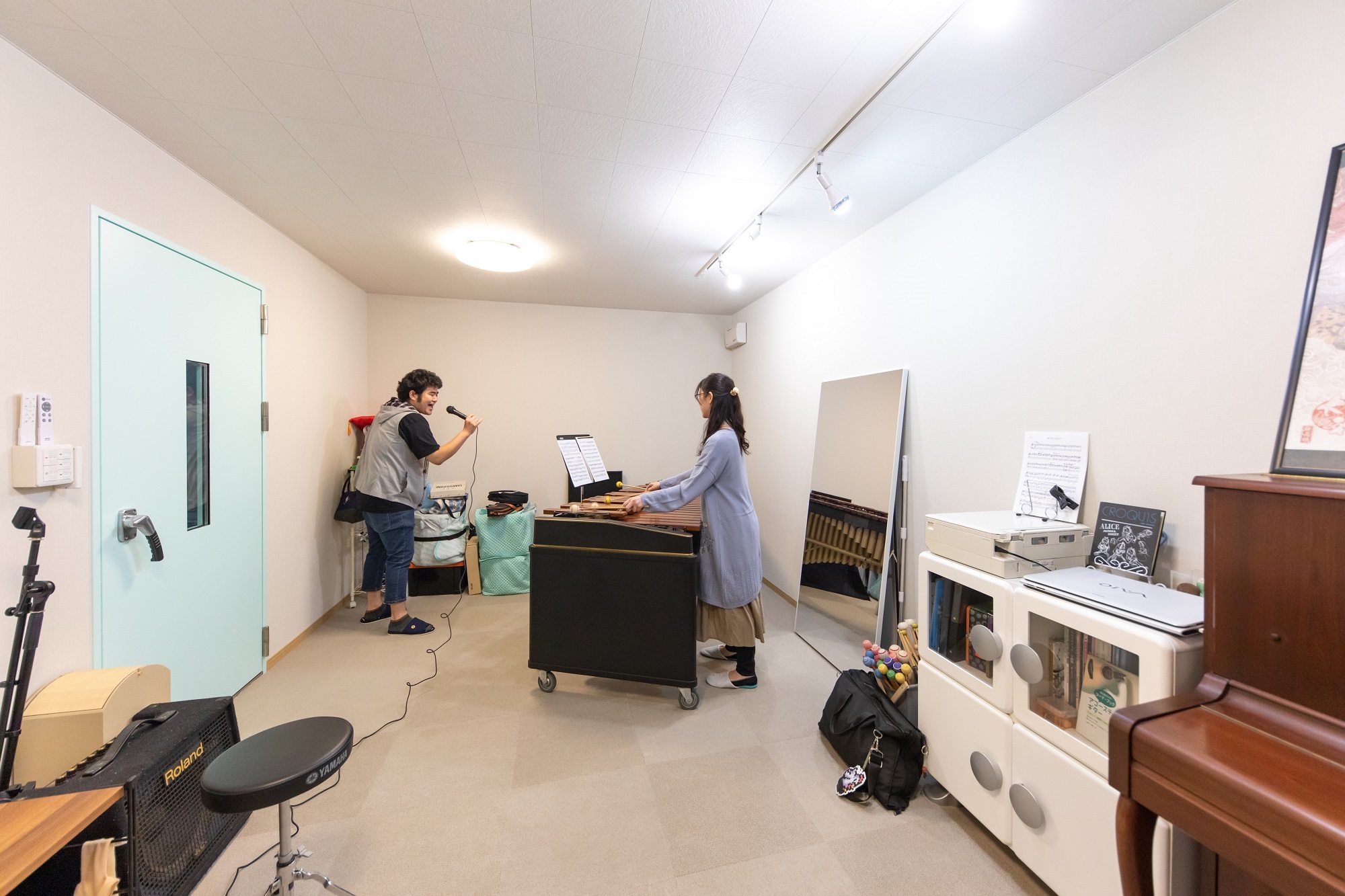 ♪演奏を楽しむ家♪➡【防音工事のハードル】をクリアできて大満足…