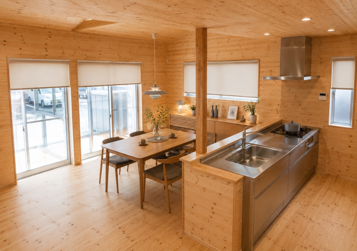 ワンフロアで暮らす楽々動線の平屋住宅!