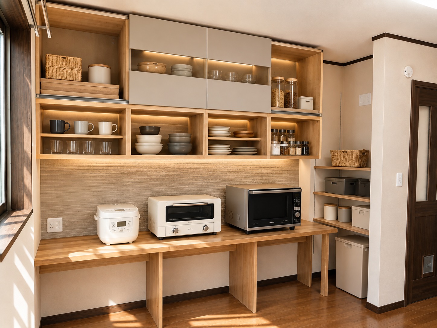 堂々とした佇まいの外観に工夫で暮らしを豊かにした2階建住宅!…