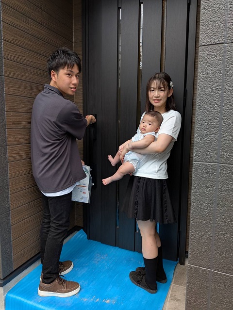 🏠静岡市葵区井宮町Ｏ様邸　新築現場‐９　お引渡し