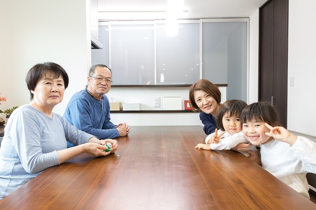二世帯でにぎやかな生活になりそう♪