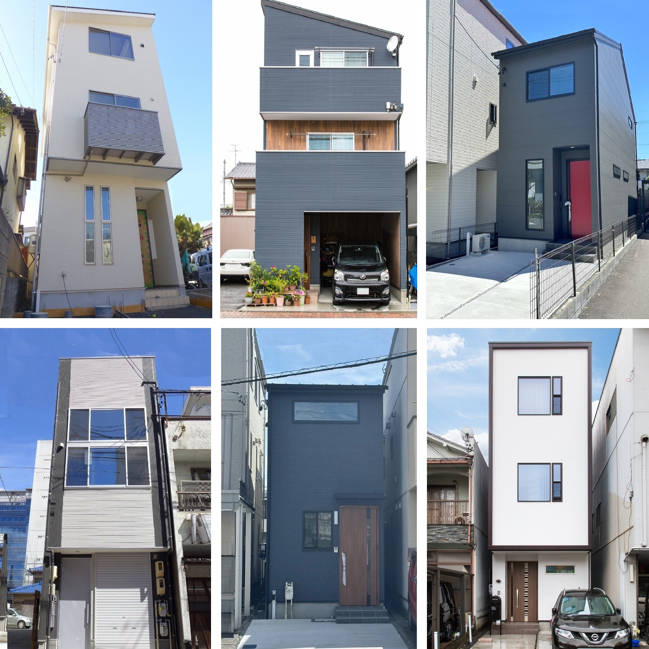 幅３～４ｍの狭い住宅？　普通に建ててます♪