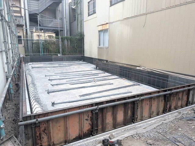 🏠静岡市葵区川辺町Ｙ様邸　新築現場‐３　基礎工事①