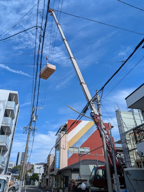 🏠静岡市葵区川辺町Ｙ様邸　新築現場‐５　上棟