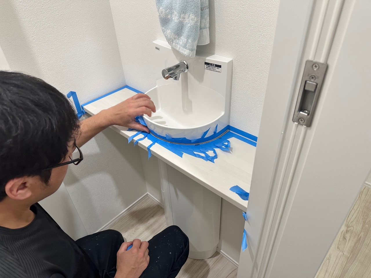 後からカウンターが欲しくなって・・・