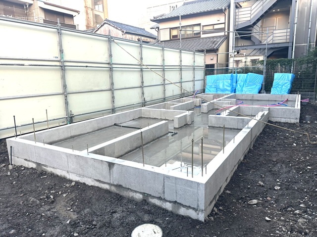 🏠静岡市葵区川辺町Ｙ様邸　新築現場‐４　基礎工事②