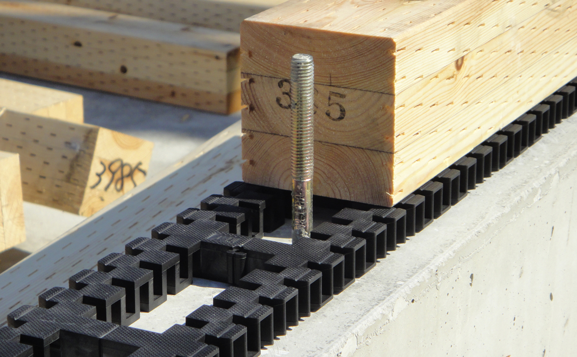 水の浸入は防ぎつつ、通気はしっかり確保