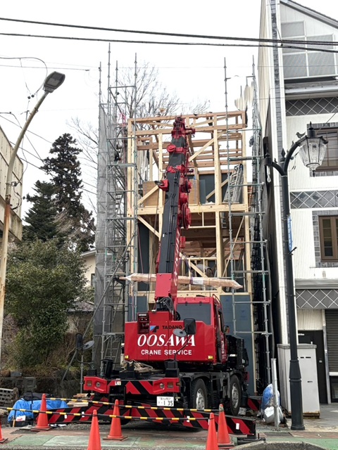 🏠御殿場市新橋S様邸 新築現場‐6 上棟