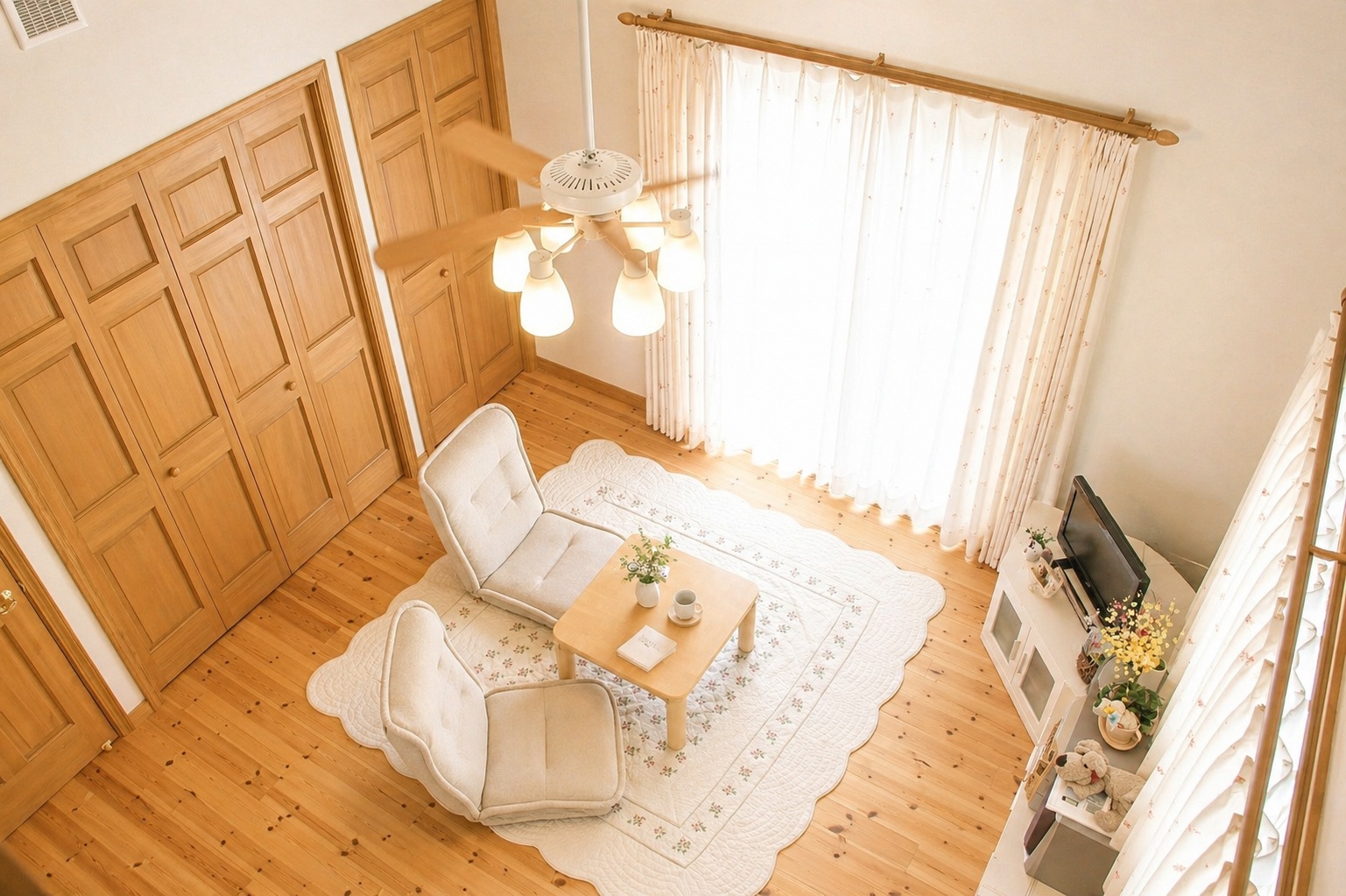 どこにいても木の温もりと香りを感じるマイホームが完成！