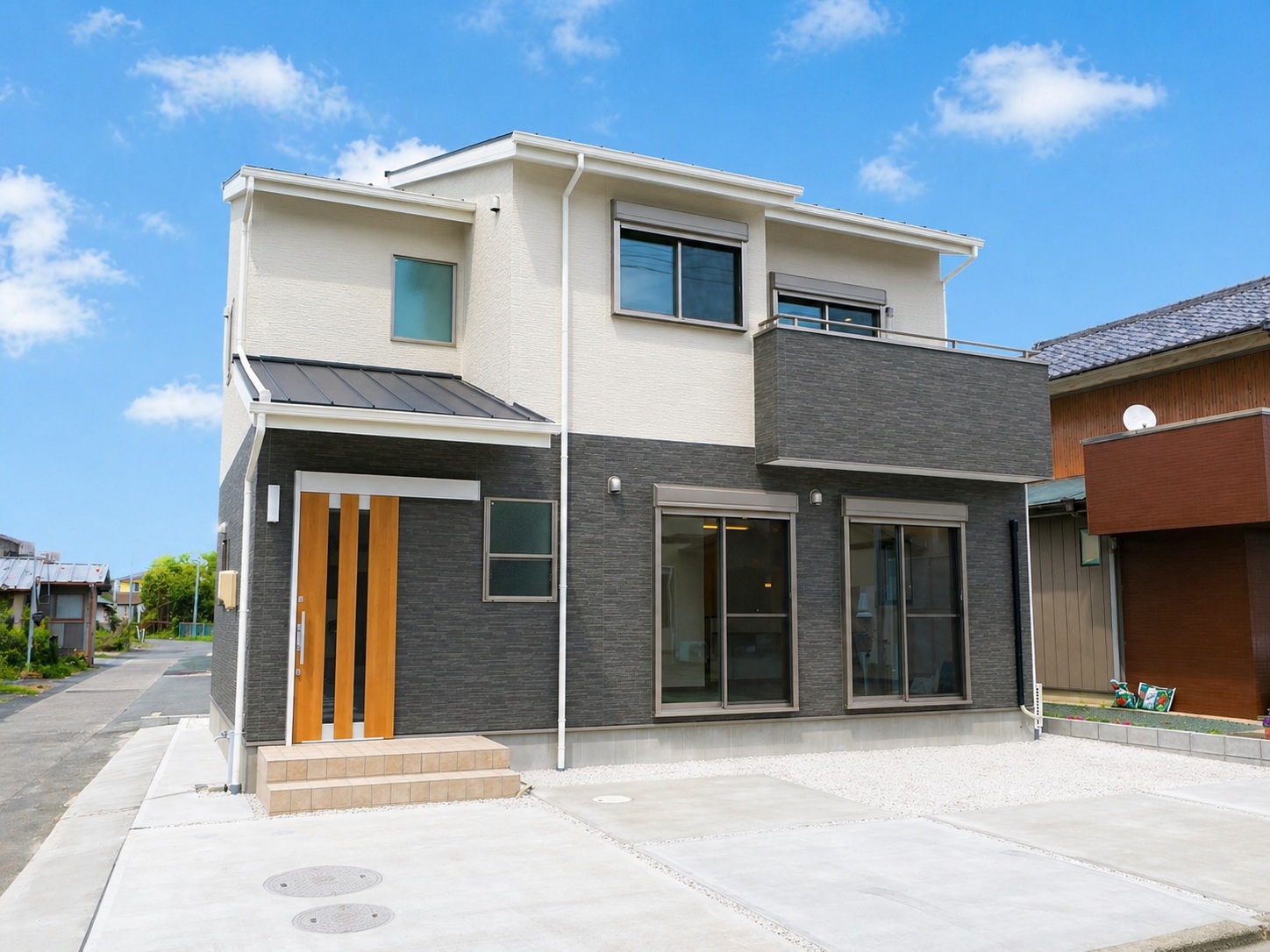 ナチュラルテイストで回遊動線のマイホームが完成しました！