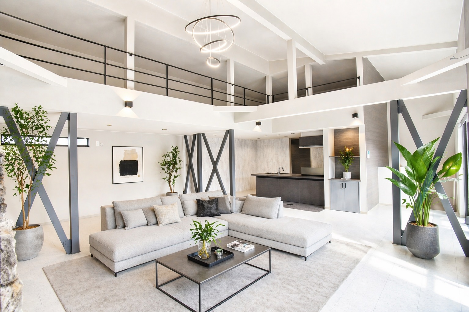 モデルハウスクオリティで大空間リビングの家♪