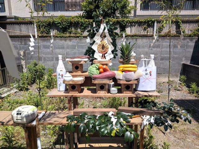 🏠静岡市駿河区見瀬O様邸 新築現場‐2 地鎮祭