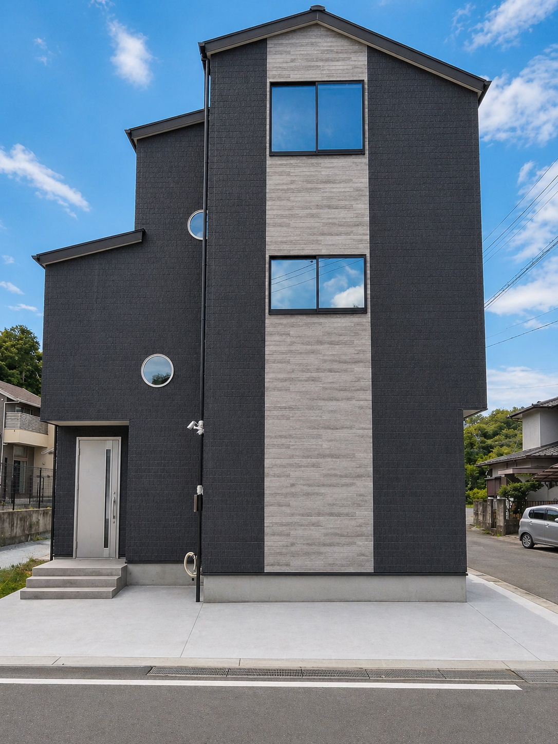 変形地に自分たちの理想を詰め込んだ二世帯住宅が出来ました！