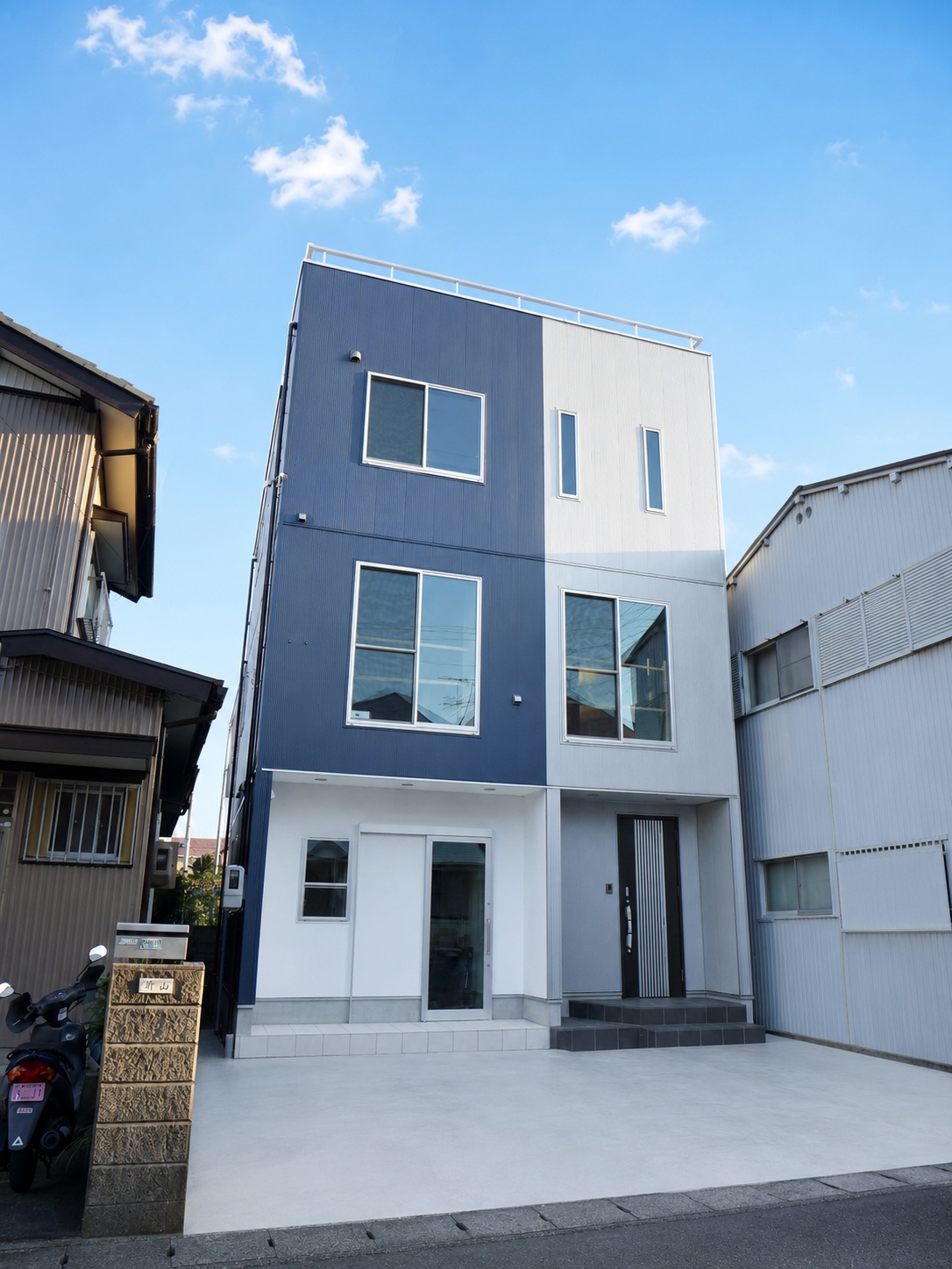 店舗と居住空間共に理想の仕上がりで大満足！
