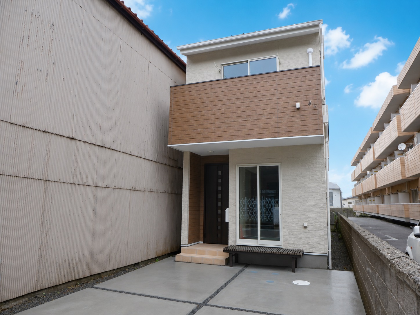 23坪で幅4.5mの土地を有効活用した自分サイズのお宅!
