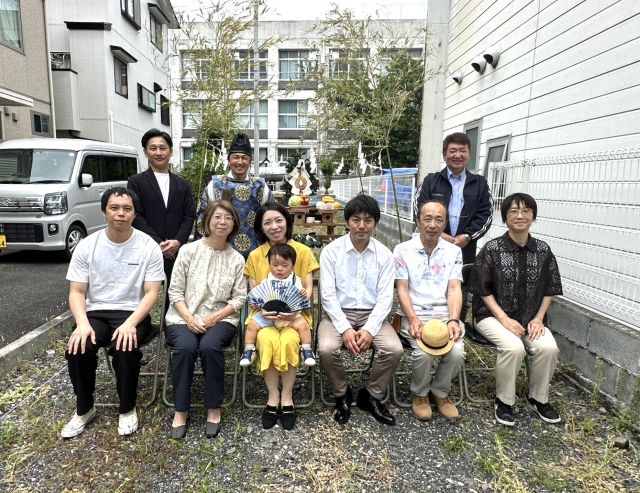🏠静岡市葵区安西Ｋ様邸　新築現場‐２　地鎮祭