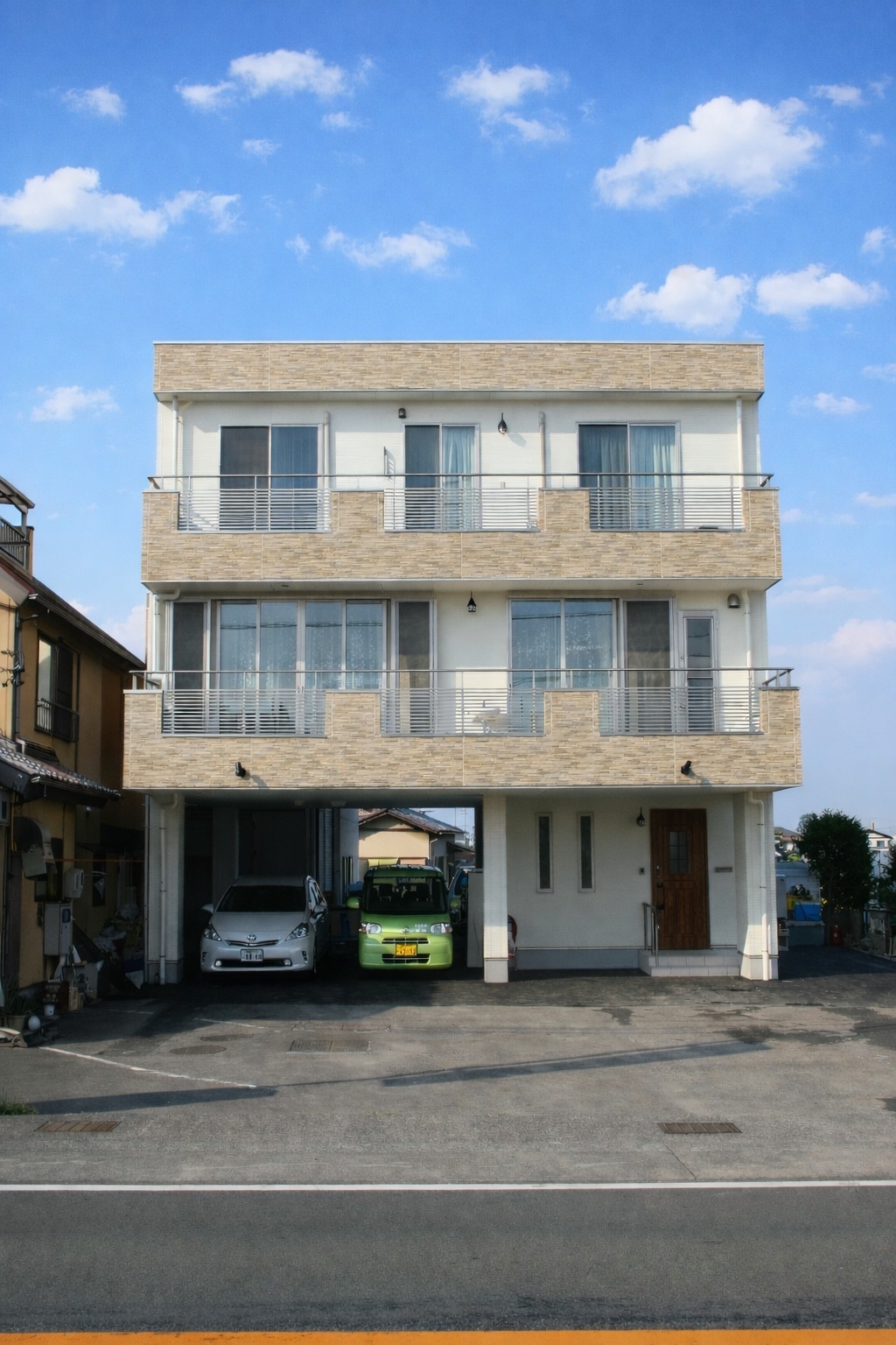 二世帯が明るく楽しく暮らす夢のマイホームが完成しました！