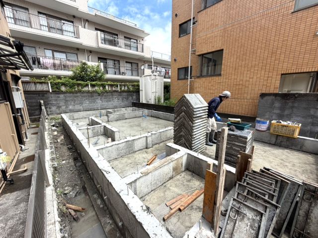 🏠静岡市駿河区見瀬O様邸 新築現場‐3 地盤改良・基礎工事