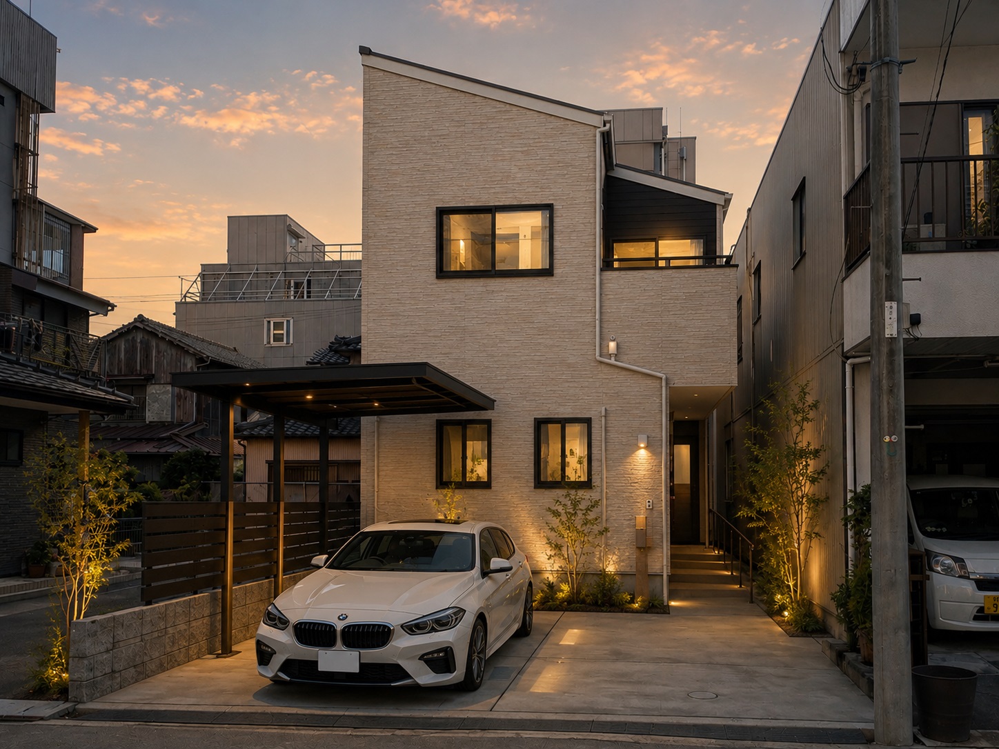 狭小地を感じない二世帯住宅が完成しました！462